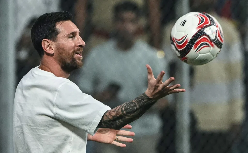 Lionel Messi Delhi Visit