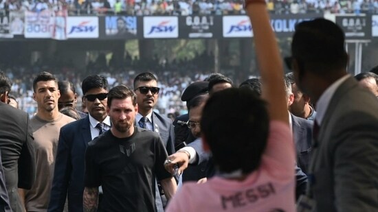 Messi India tour