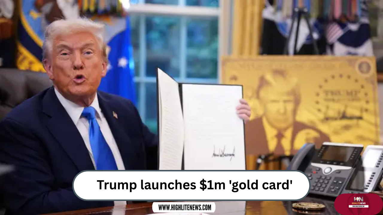 Trump Gold Card Visa