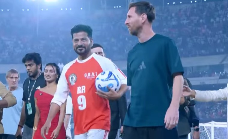 Messi Hyderabad Visit