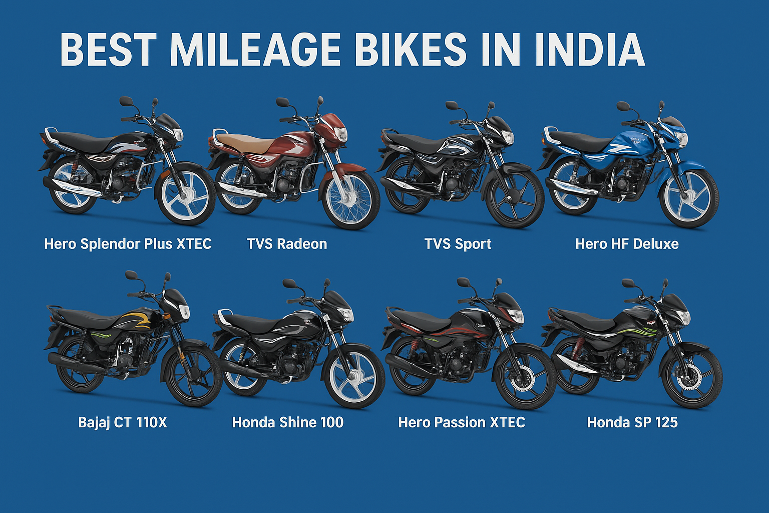 Mileage Bikes in India (2026)