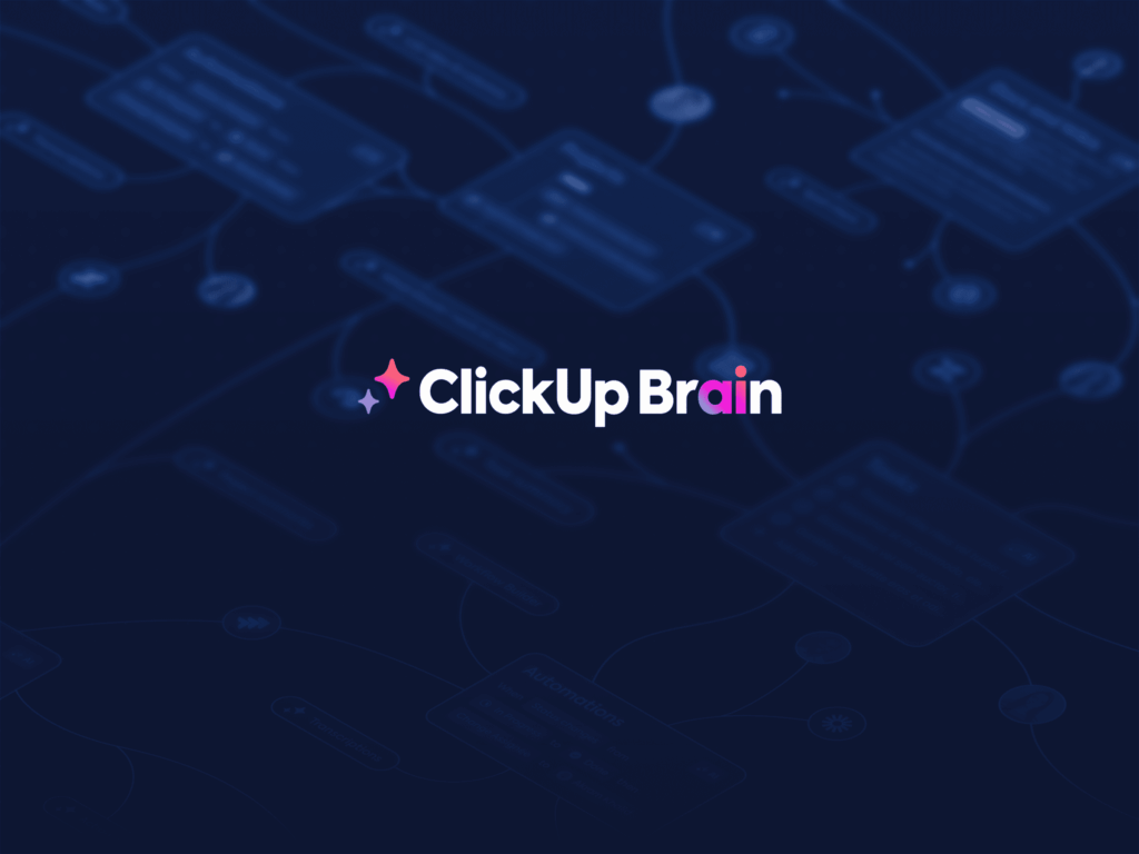 AI tools for productivity Clickup brain