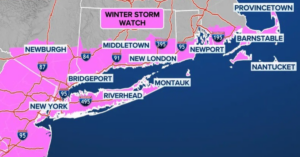 NYC NJ Blizzard Warning: 12+ Inches Snow Forecast